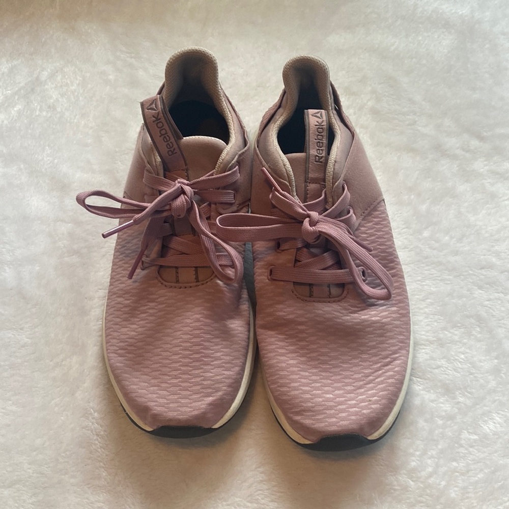 Reebox pink memory foam sneakers